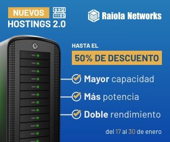 Nuevo Hosting de Raiola Networks